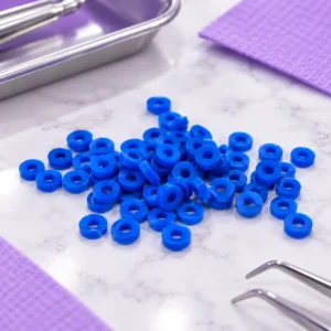 Separadores Elásticos Azules. 1050 Unidades
